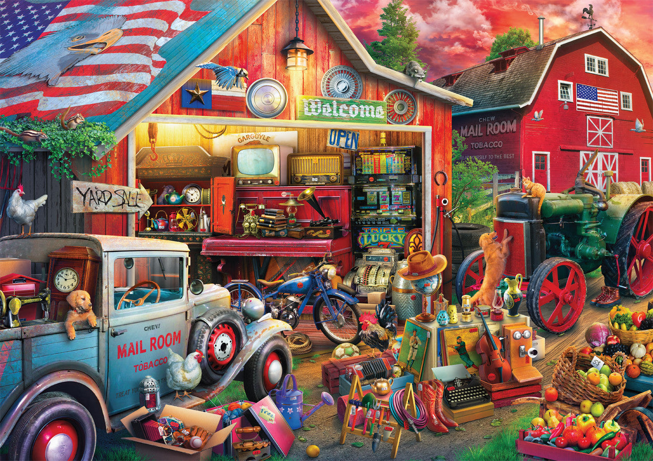 buffalo-games-country-life-antique-barn-puzzle-500-teile-scheune image 4