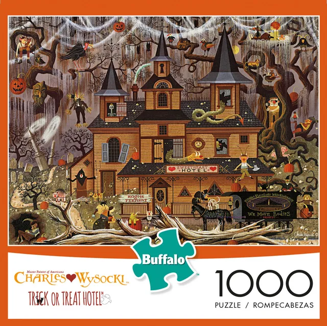 buffalo-games-wysocki-trick-or-treat-hotel-1000-teile-puzzle image 1