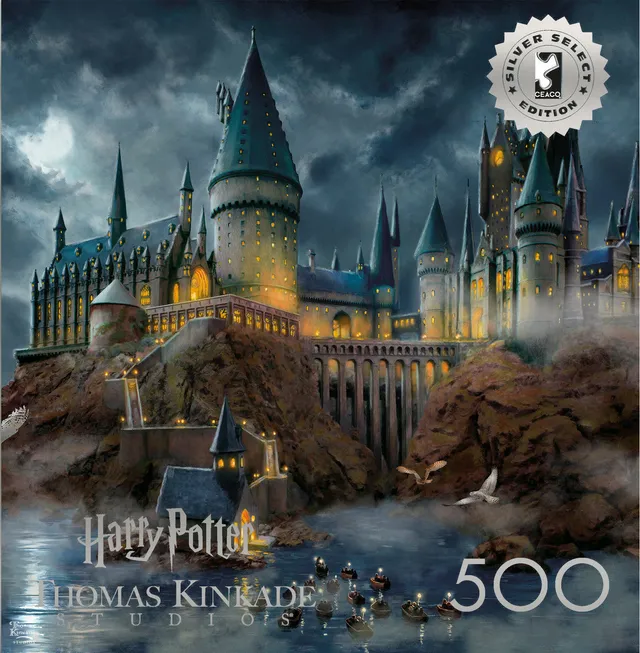 ceaco-thomas-kinkade-hogwarts-castle-puzzle-500-teile image 1