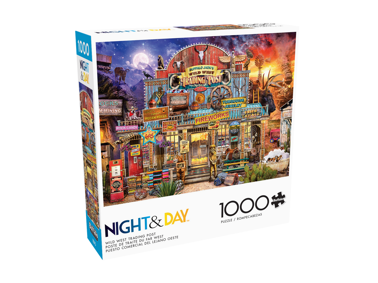 buffalo-games-night-day-wild-west-trading-post-puzzle-1000-teile image 4