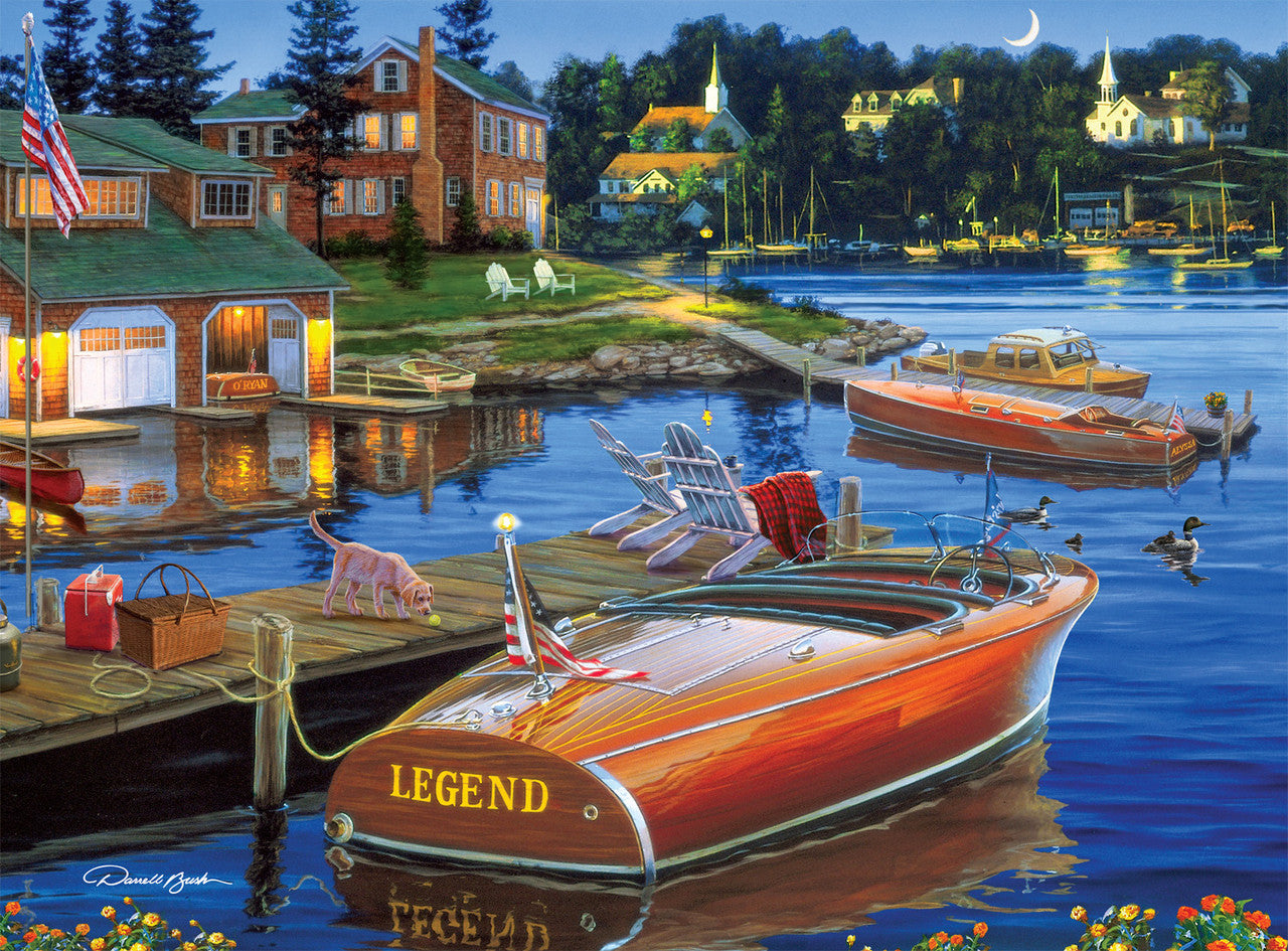 buffalo-games-darrell-bush-legend-of-the-lake-1000-teile-puzzle-see image 1