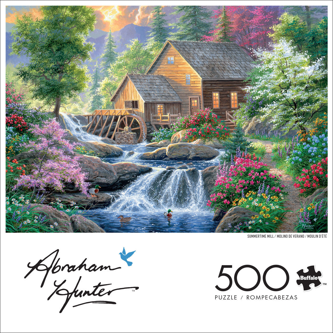 buffalo-games-abraham-hunter-summertime-mill-puzzle-500-teile-m-hle image 2