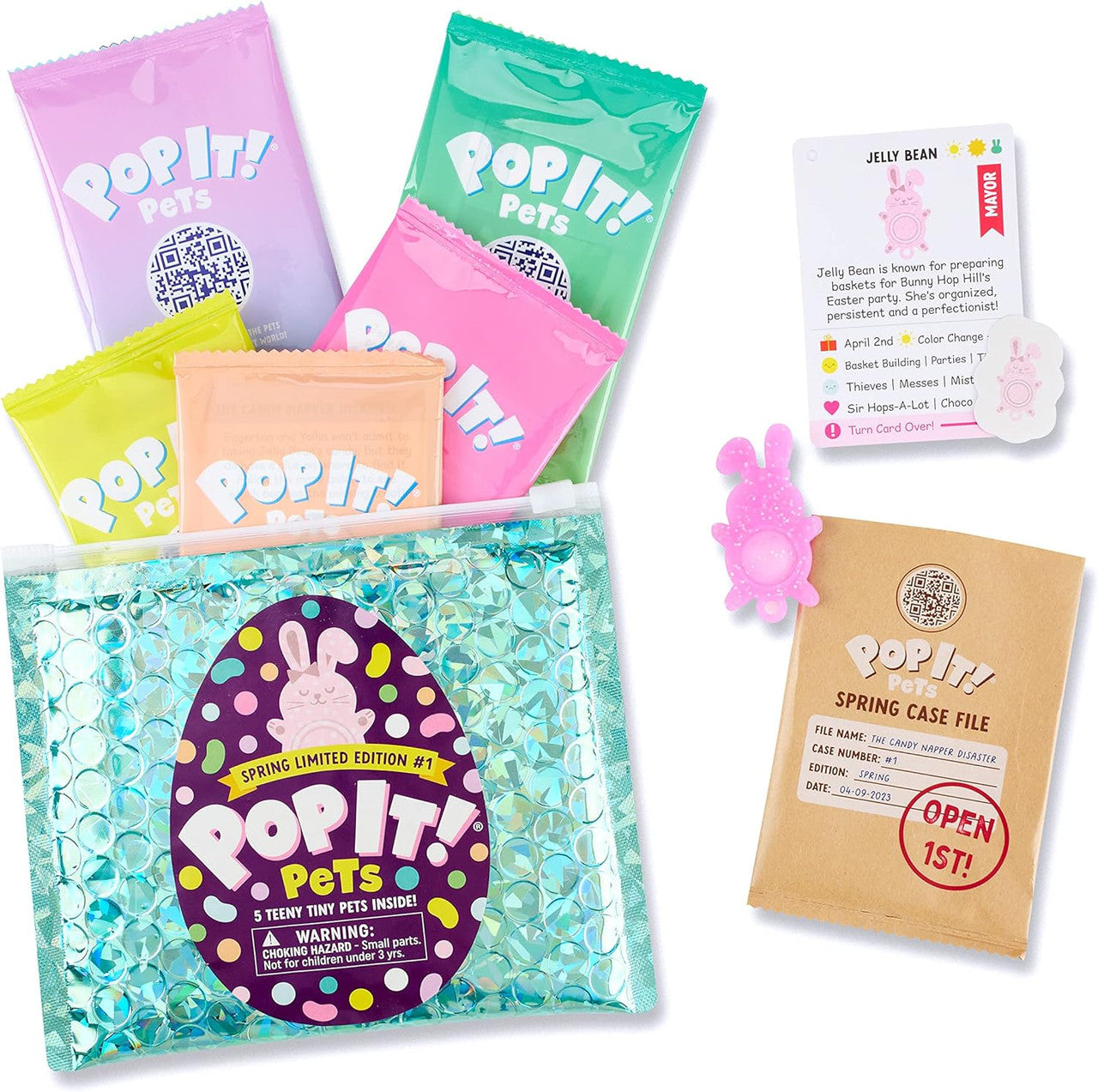 buffalo-games-pop-it-pets-spring-mystery-bag-sammelfiguren image 1