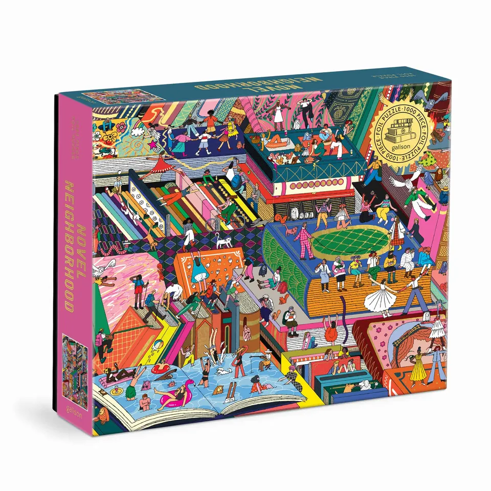 galison-novel-neighborhood-1000-teile-puzzle-folie image 1