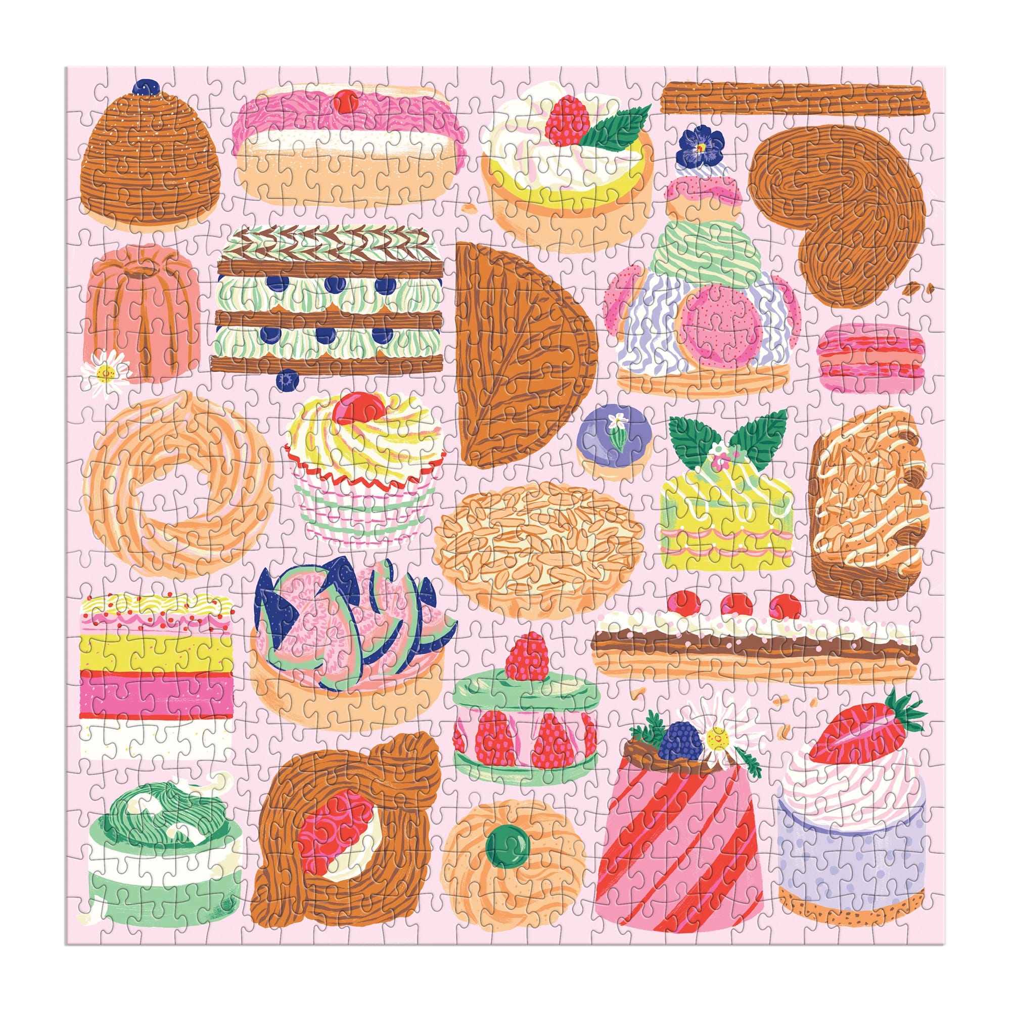 galison-sweet-confections-500-teile-puzzle-patisserie-20x20 image 3