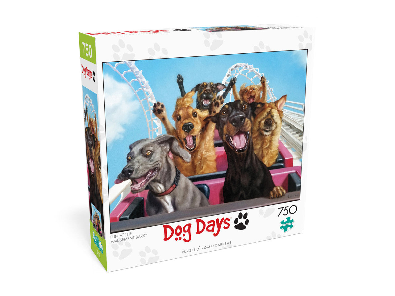 buffalo-games-dog-days-fun-at-the-amusement-bark-750-teile-puzzle-hunde image 4
