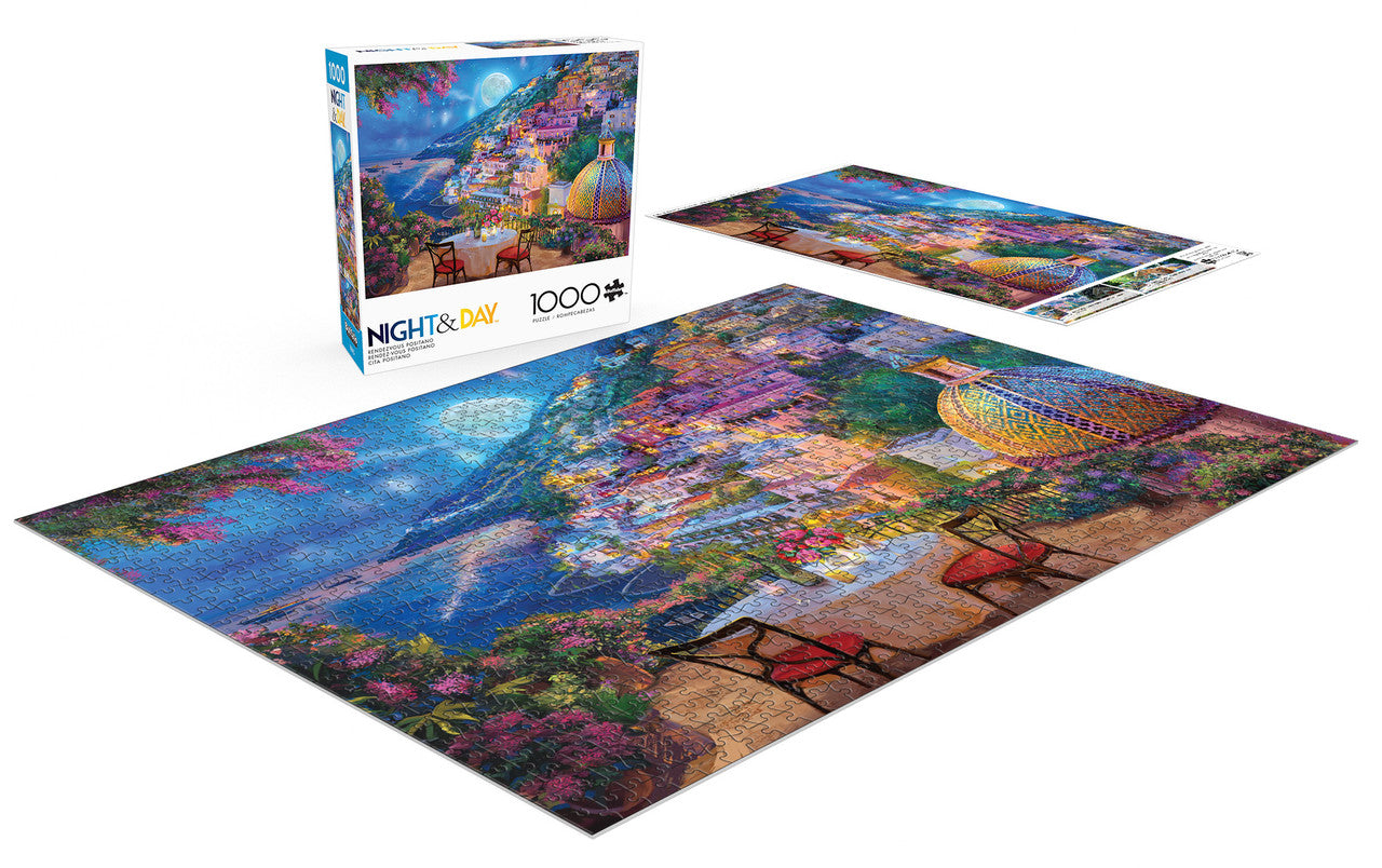 buffalo-games-rendezvous-positano-puzzle-1000-teile-nacht image 4