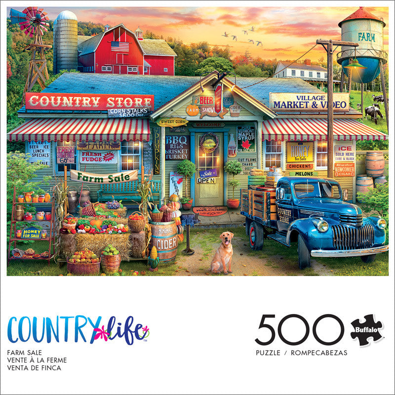 buffalo-games-farm-sale-500-teile-puzzle-bauernhof image 2