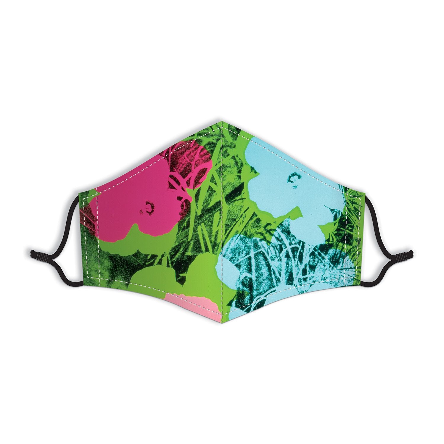 galison-andy-warhol-flowers-gesichtsmaske-baumwolle-blumen image 2