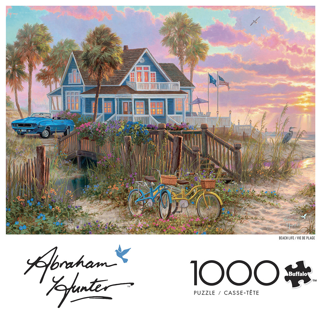 buffalo-games-abraham-hunter-beach-life-1000-teile-puzzle-strand image 1