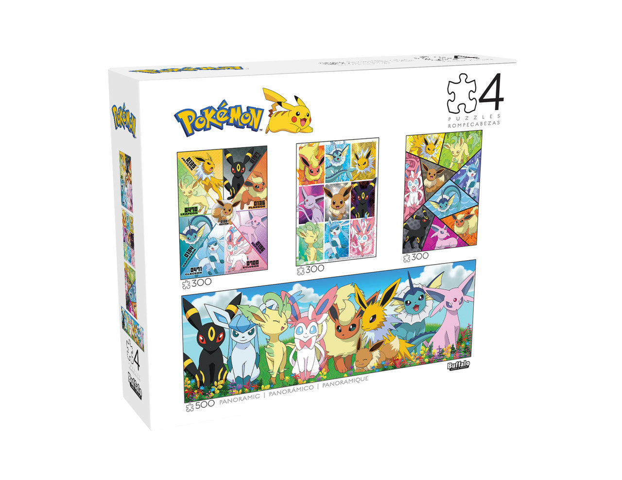 buffalo-games-pok-mon-eevee-4er-puzzle-set-300-500-teile image 2