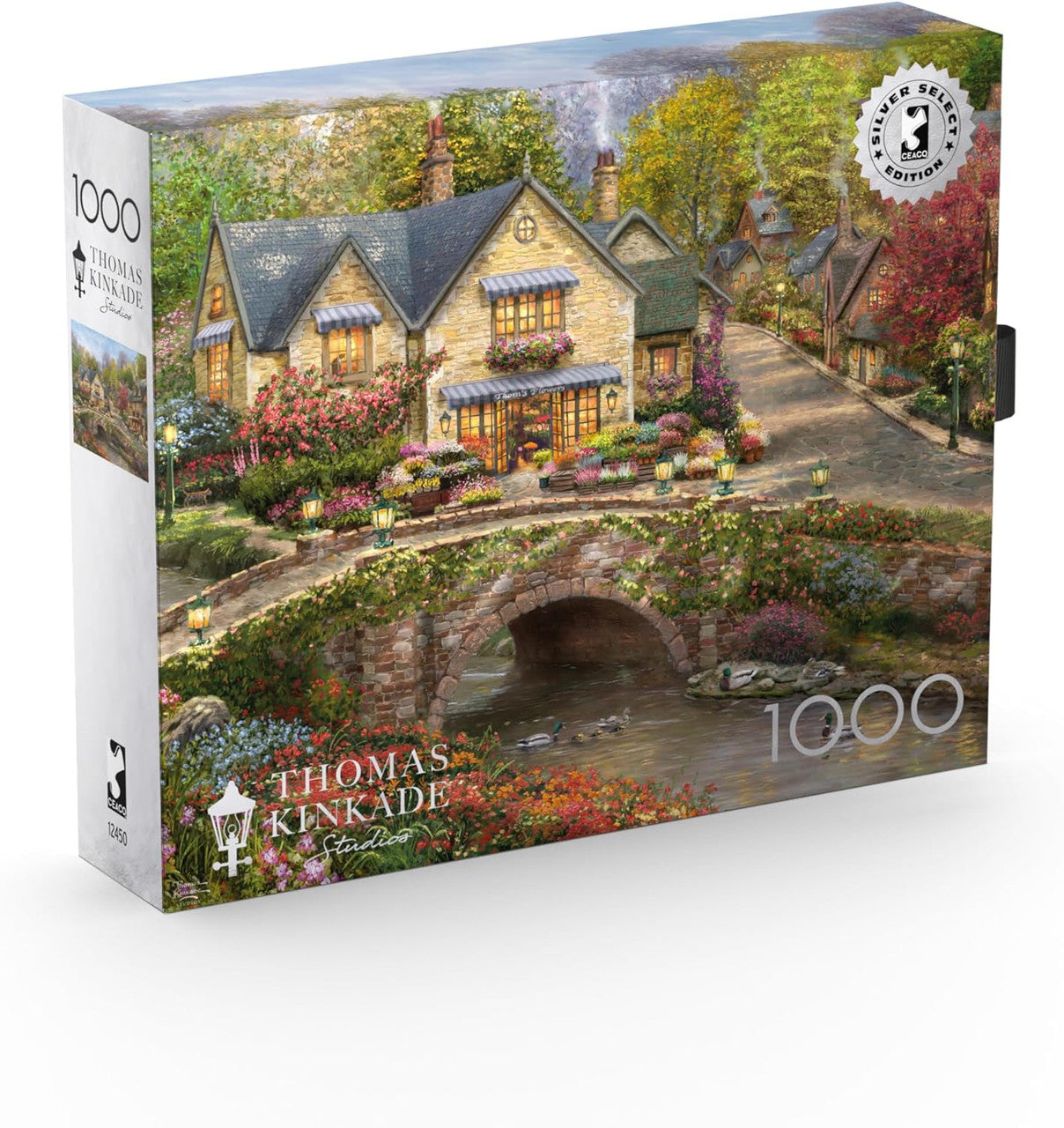 ceaco-summer-cobblestone-village-1000-teile-puzzle-dorf image 5