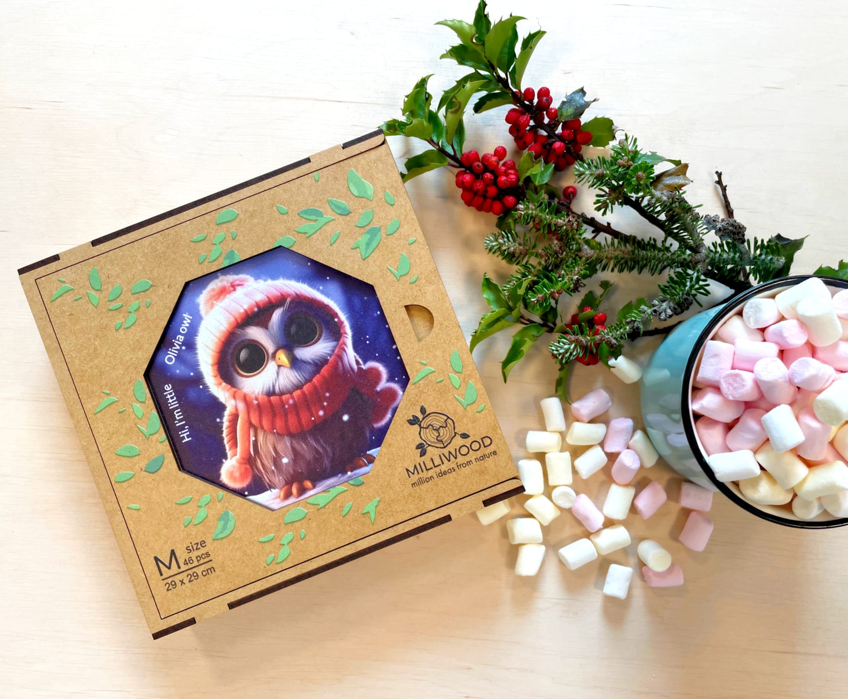 milliwood-hi-i-m-little-holzpuzzle-eule-olivia-46-teile image 7