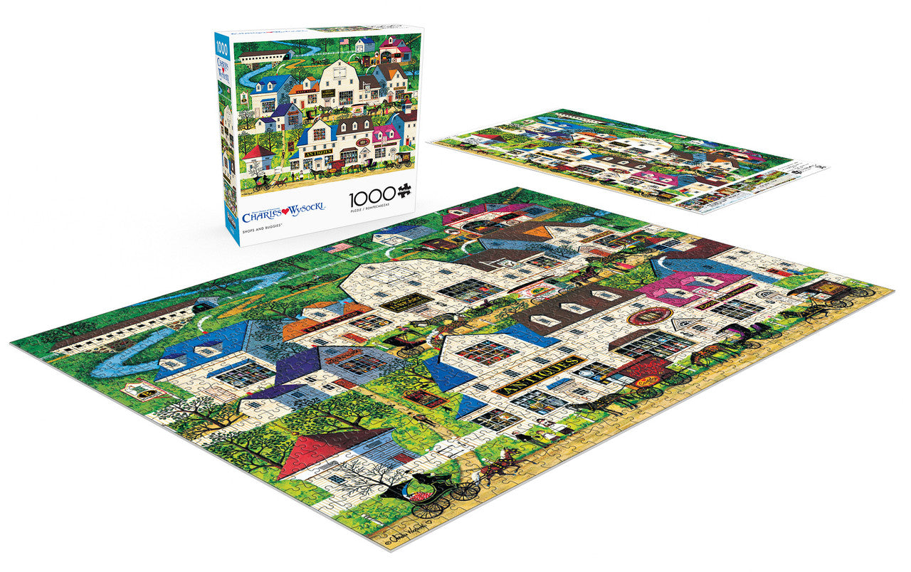 buffalo-games-charles-wysocki-shops-buggies-puzzle-1000-teile image 3