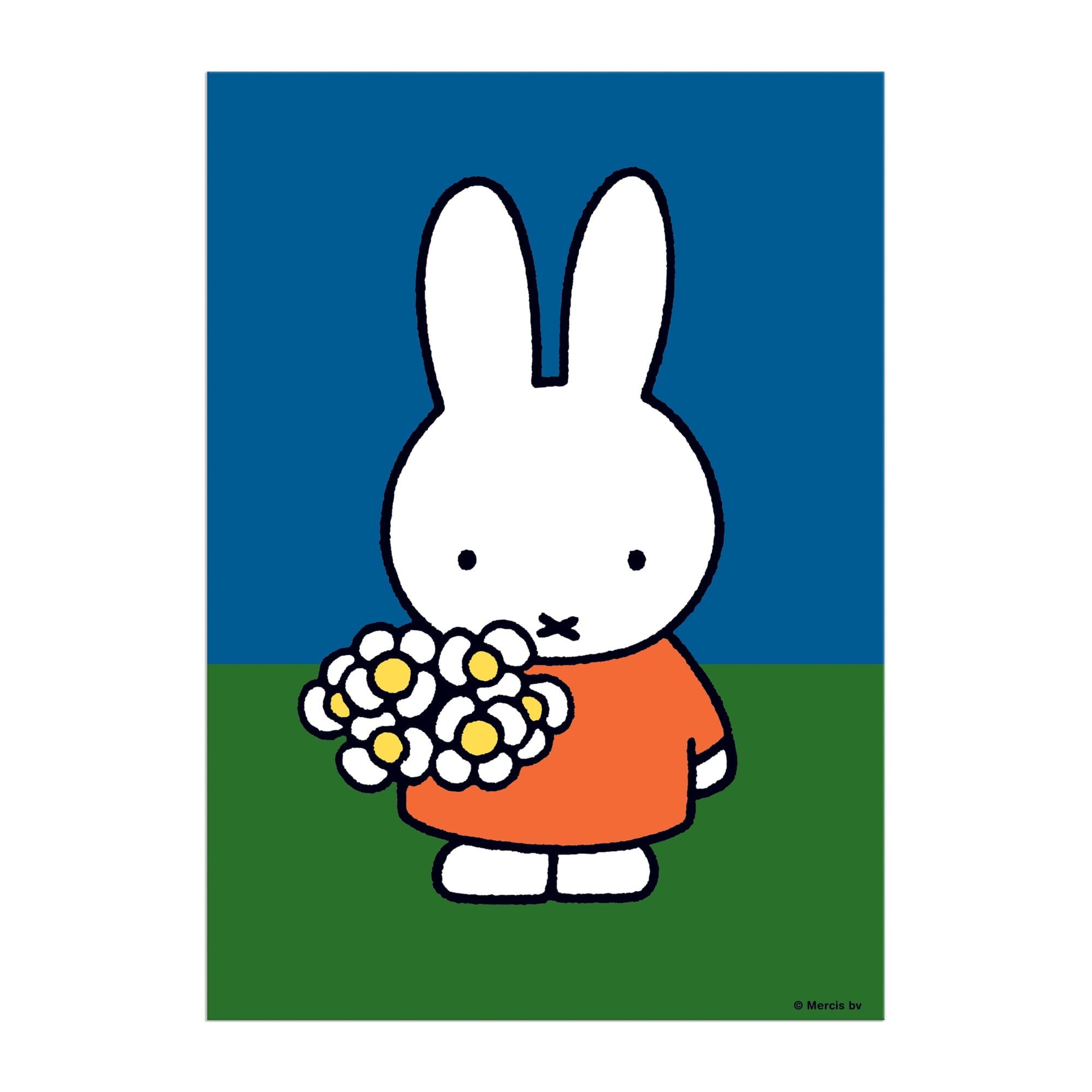 galison-miffy-with-flowers-puzzle-60-teile-gru-karte image 5
