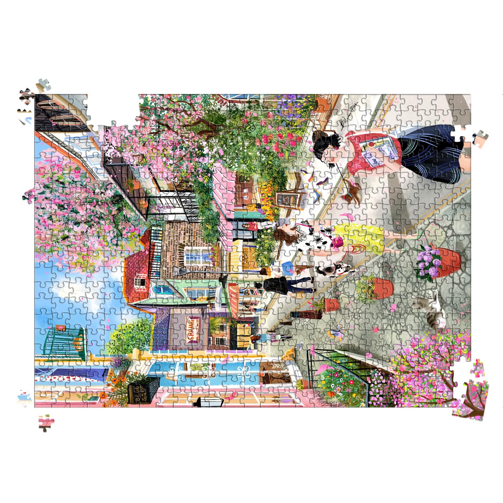 huadada-fr-hlingsbrise-gasse-500-teile-puzzle image 7