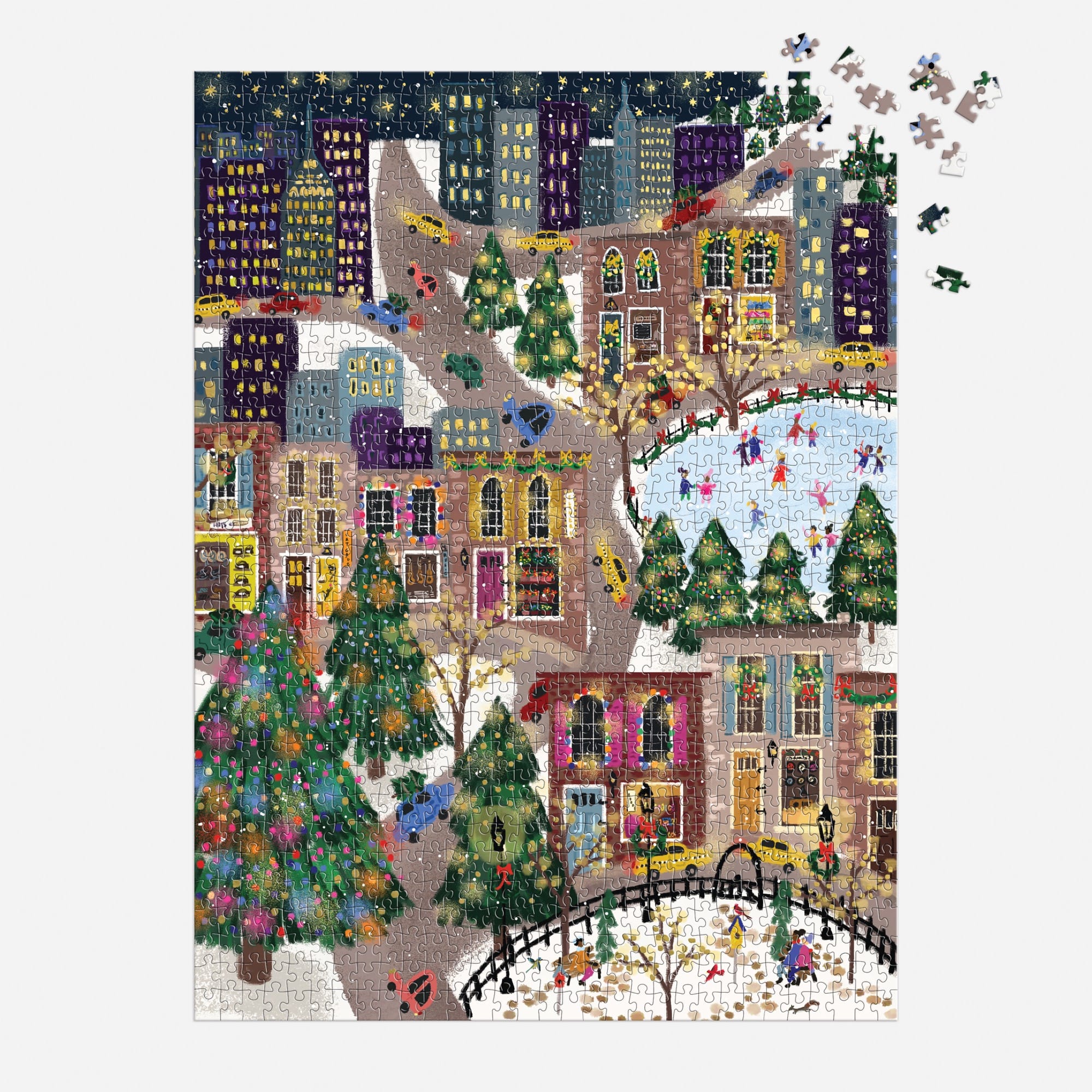 galison-sparkling-city-1000-teile-foil-puzzle-joy-laforme image 4