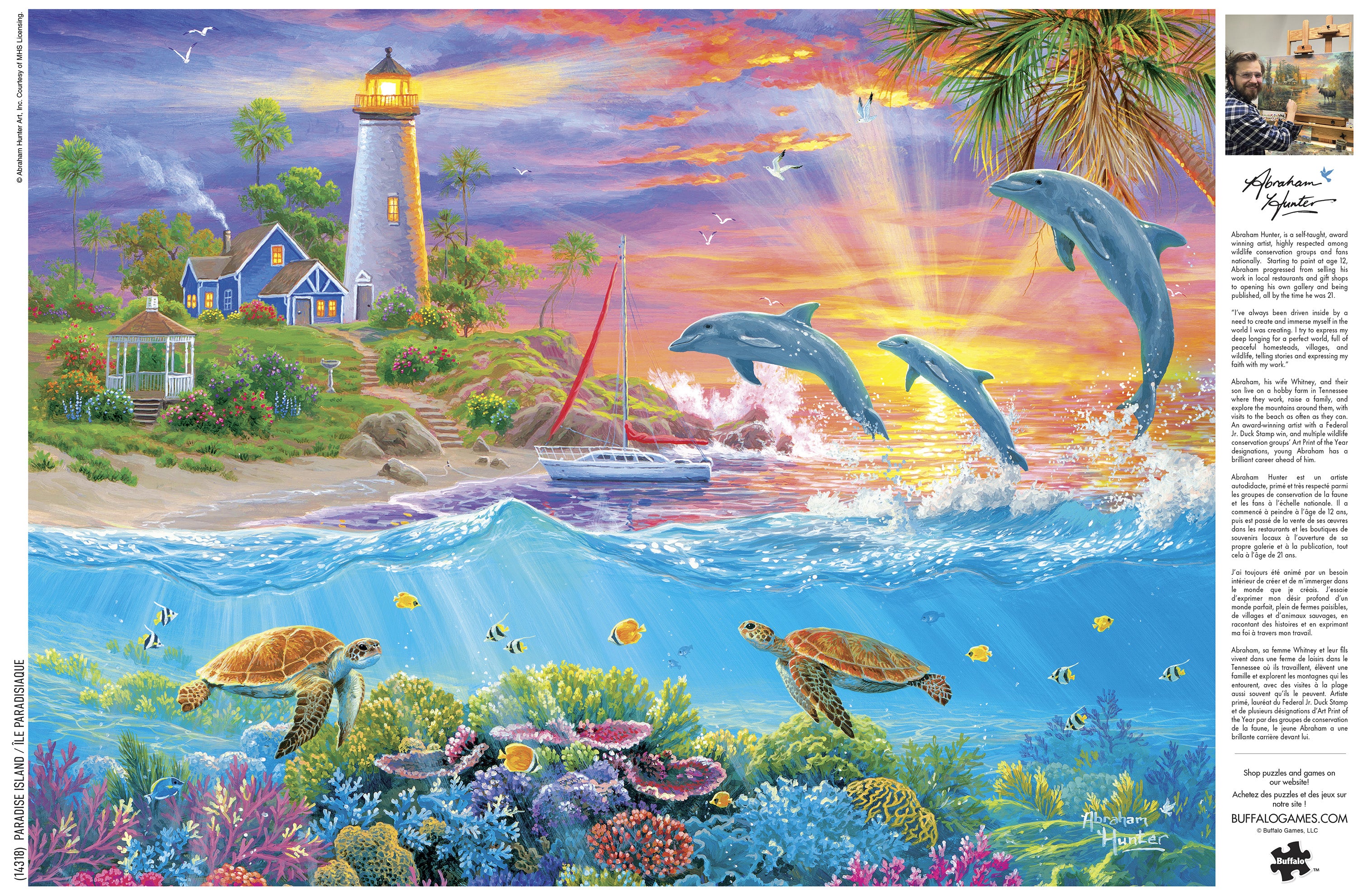 buffalo-games-hunter-paradise-island-puzzle-1000-teile-insel image 8
