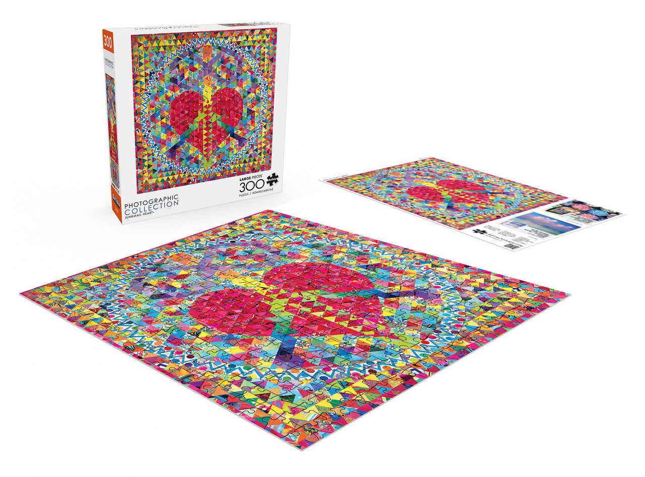 buffalo-games-junkmail-heart-300-teile-puzzle-xl-mit-poster image 4