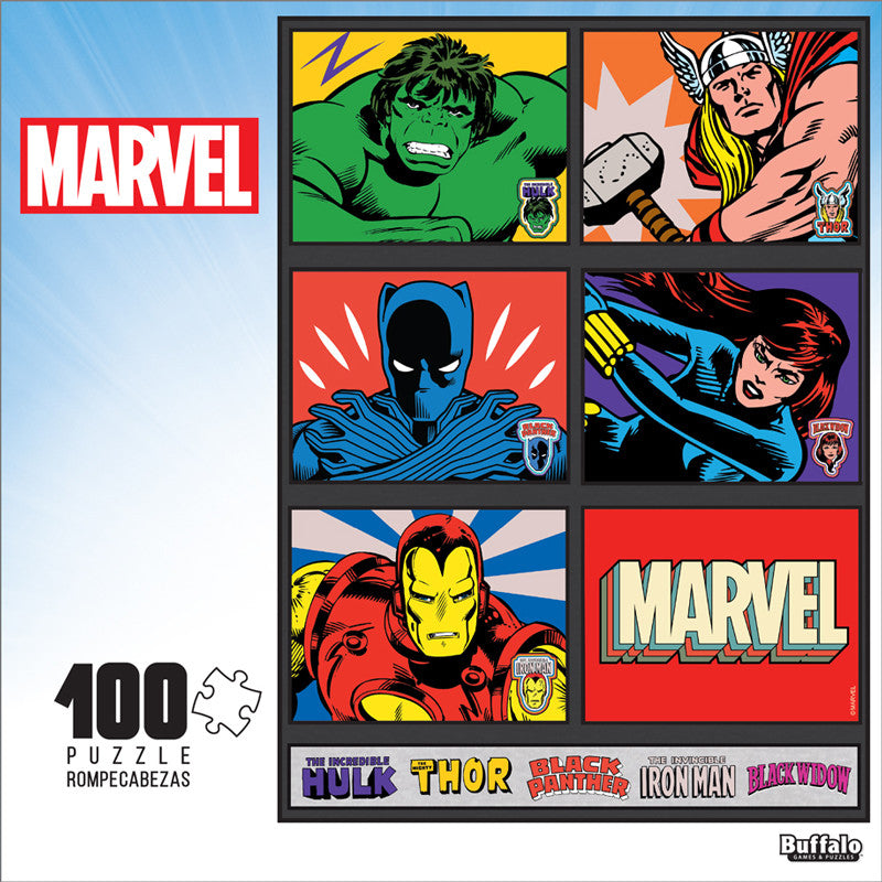 buffalo-games-marvel-avengers-100-teile-puzzle-mit-hulk image 2