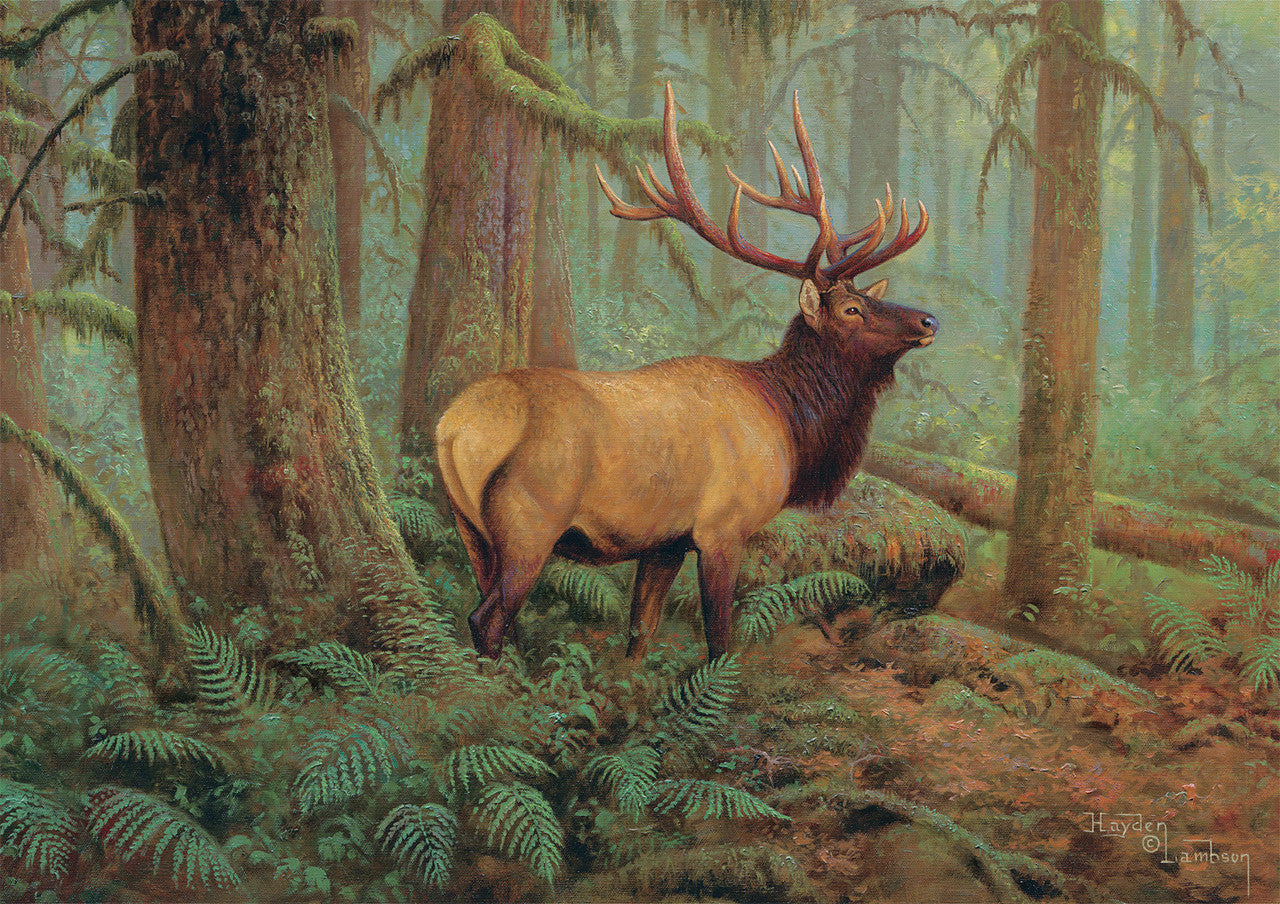 buffalo-games-bonjour-forest-king-500-teile-puzzle-hirsch image 2