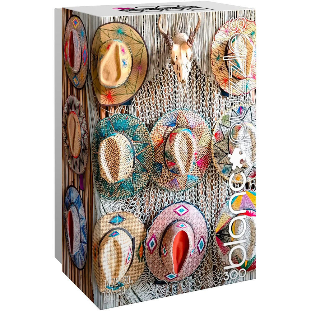 blanc-hats-of-mexico-puzzle-300-teile-reise image 2