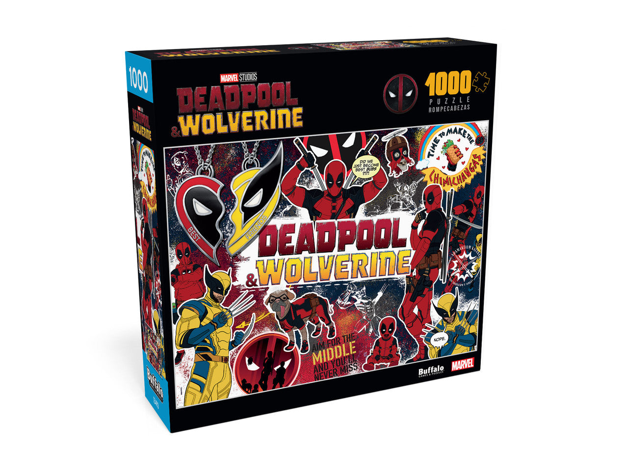 buffalo-games-collage-marvel-deadpool-wolverine-puzzle-1000-teile image 4