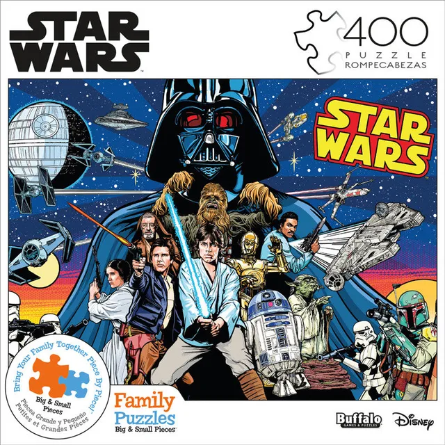buffalo-games-star-wars-comic-pinball-400-teile-familienpuzzle image 1