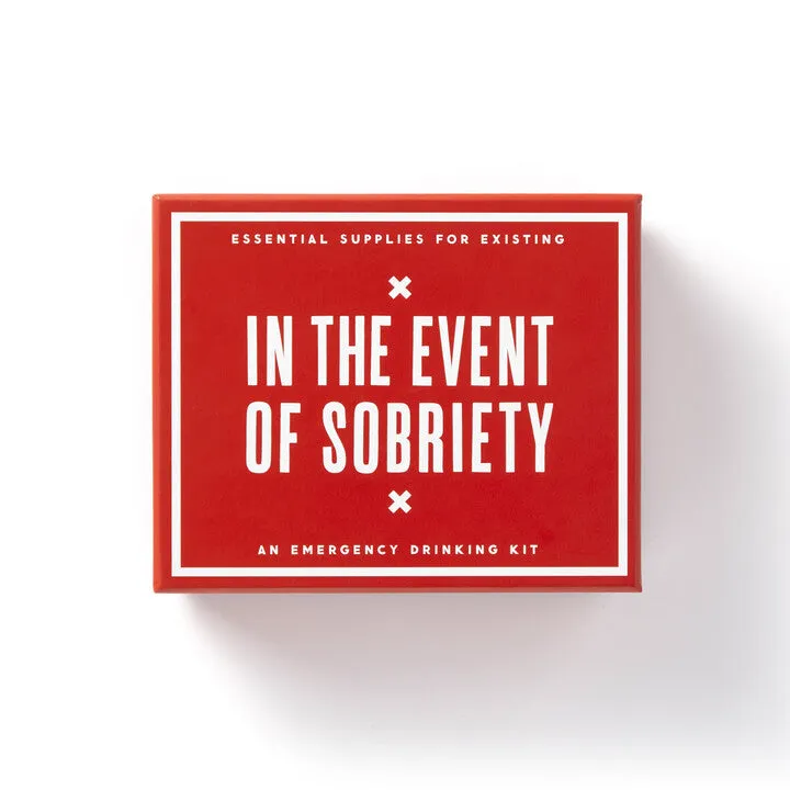 galison-in-the-event-of-sobriety-emergency-trinkset-geschenkbox image 1