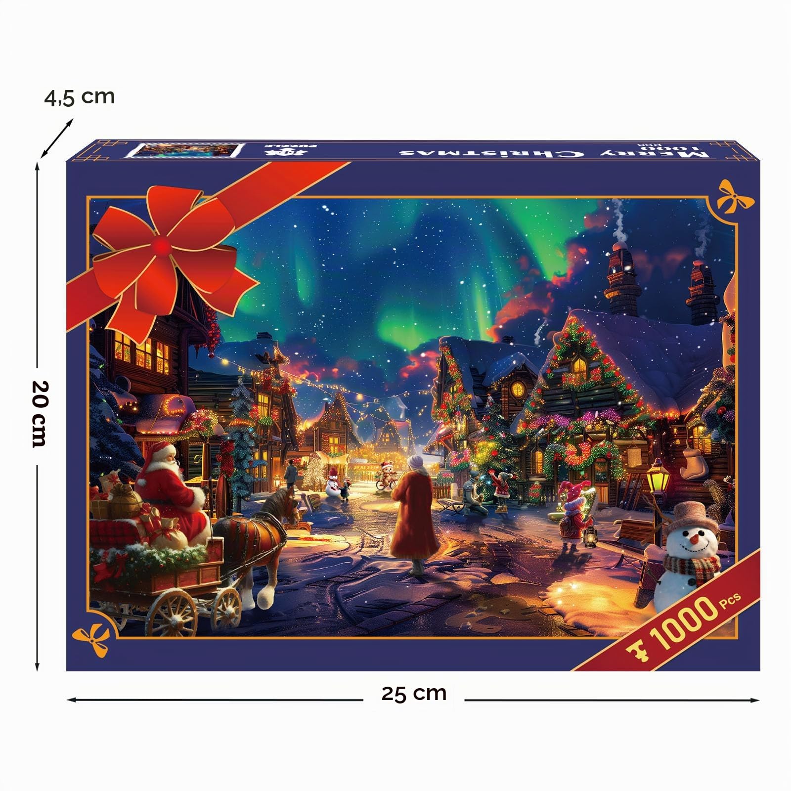 huadada-weihnachtsaurora-puzzle-1000-teile-impossible-bunt image 3