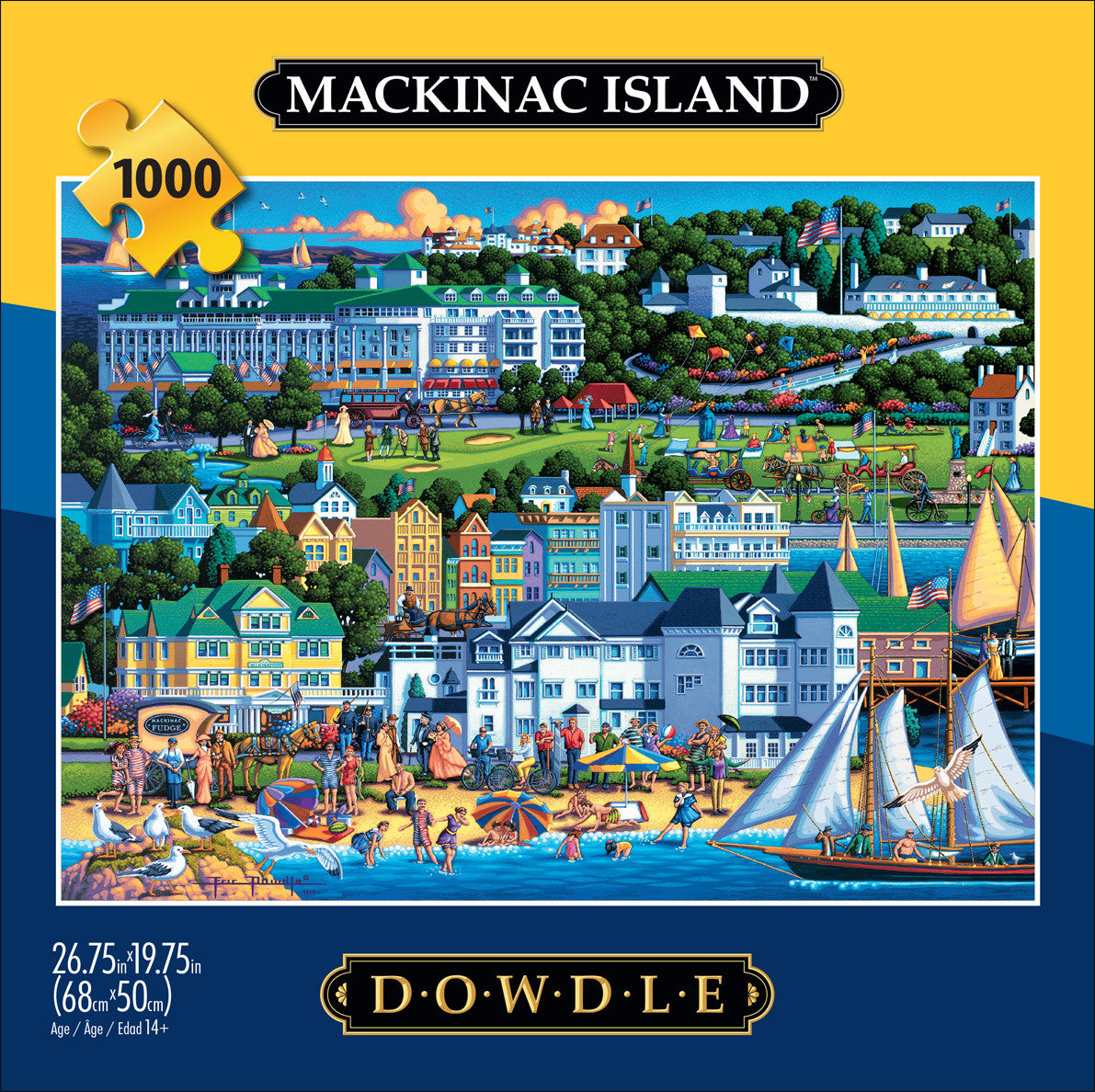 buffalo-games-eric-dowdle-mackinac-island-1000-teile-puzzle image 2
