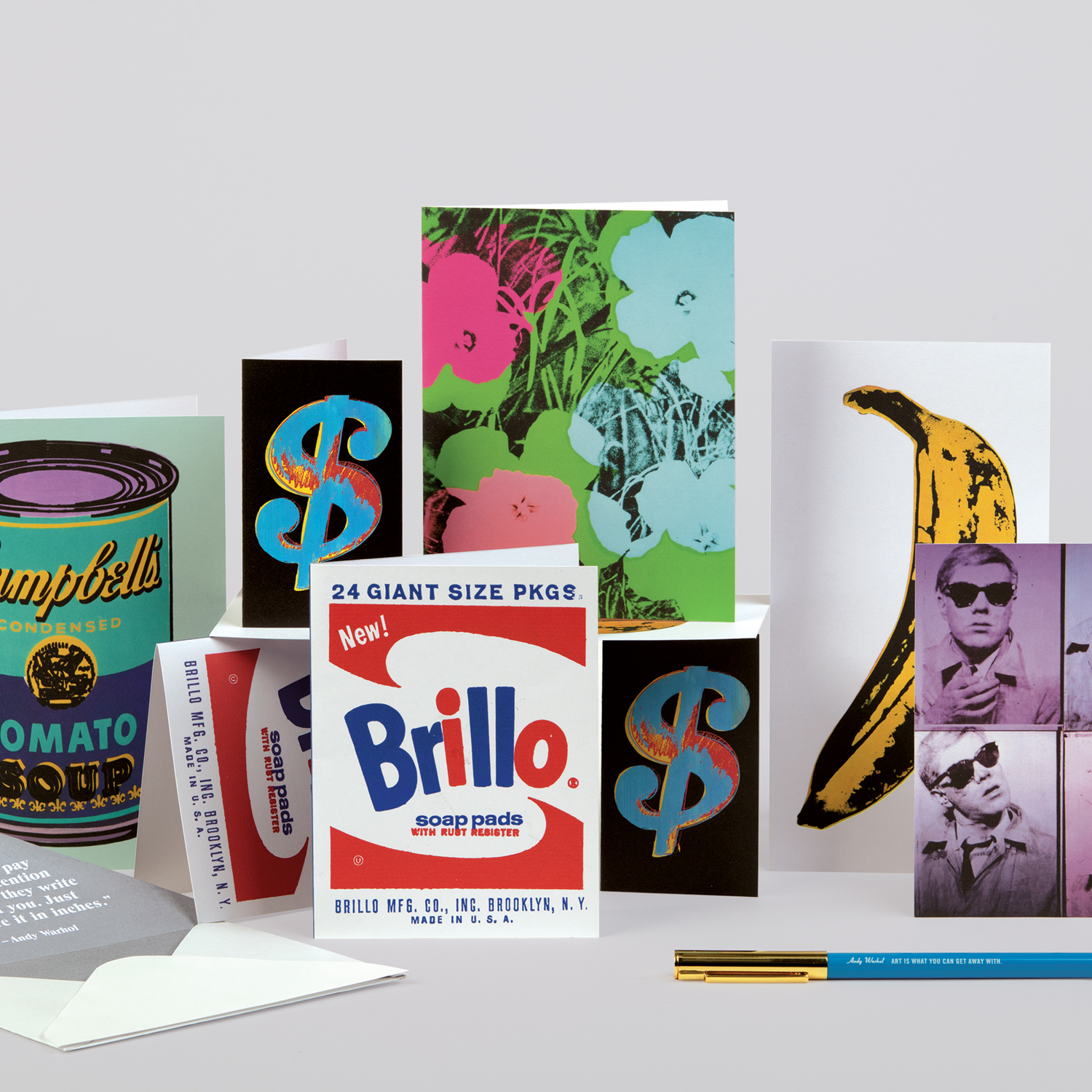galison-andy-warhol-pop-art-kartenset-12-karten-mit-umschlag image 2