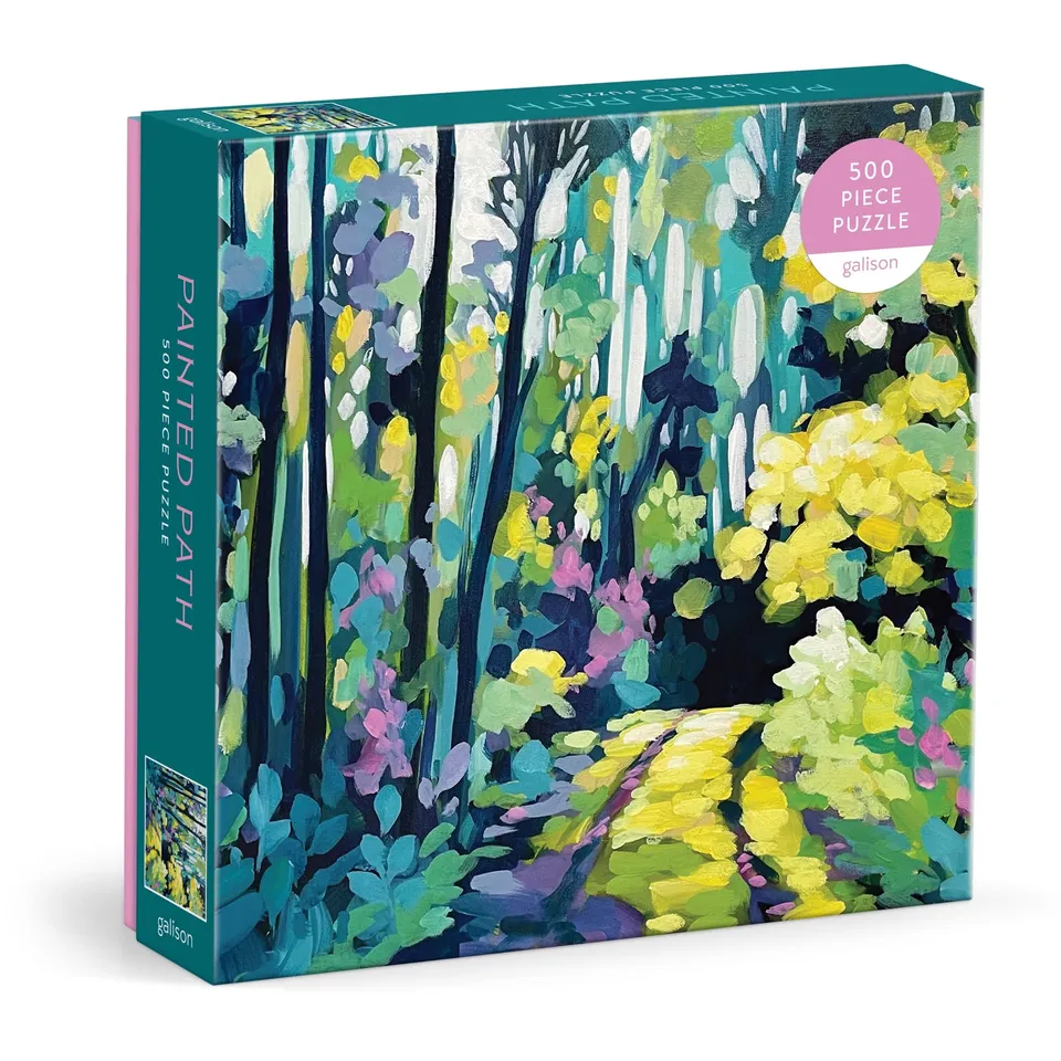 galison-painted-path-puzzle-500-teile-natur-landschaft image 1