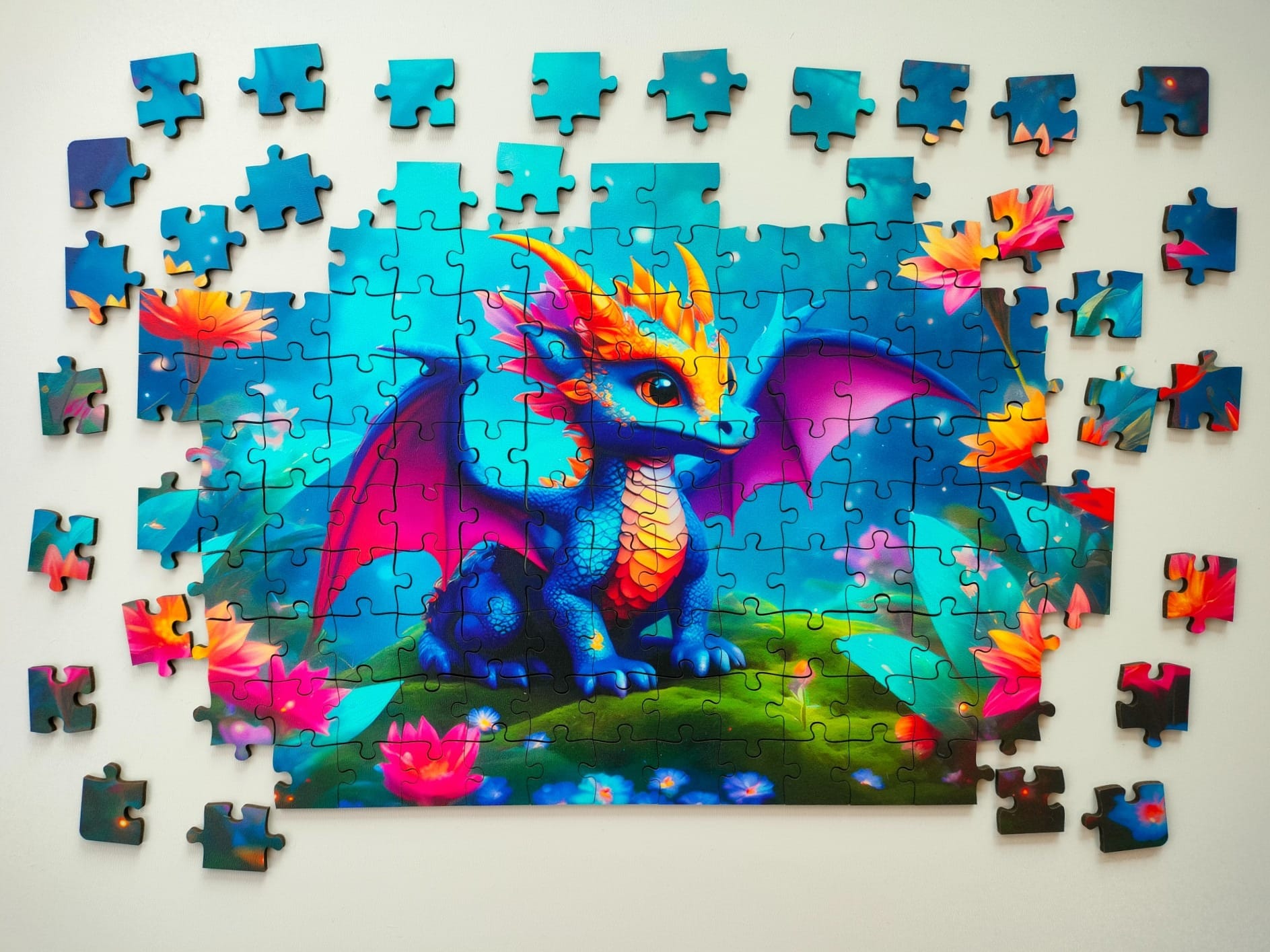 milliwood-secret-stories-drache-holzpuzzle-150-teile image 3
