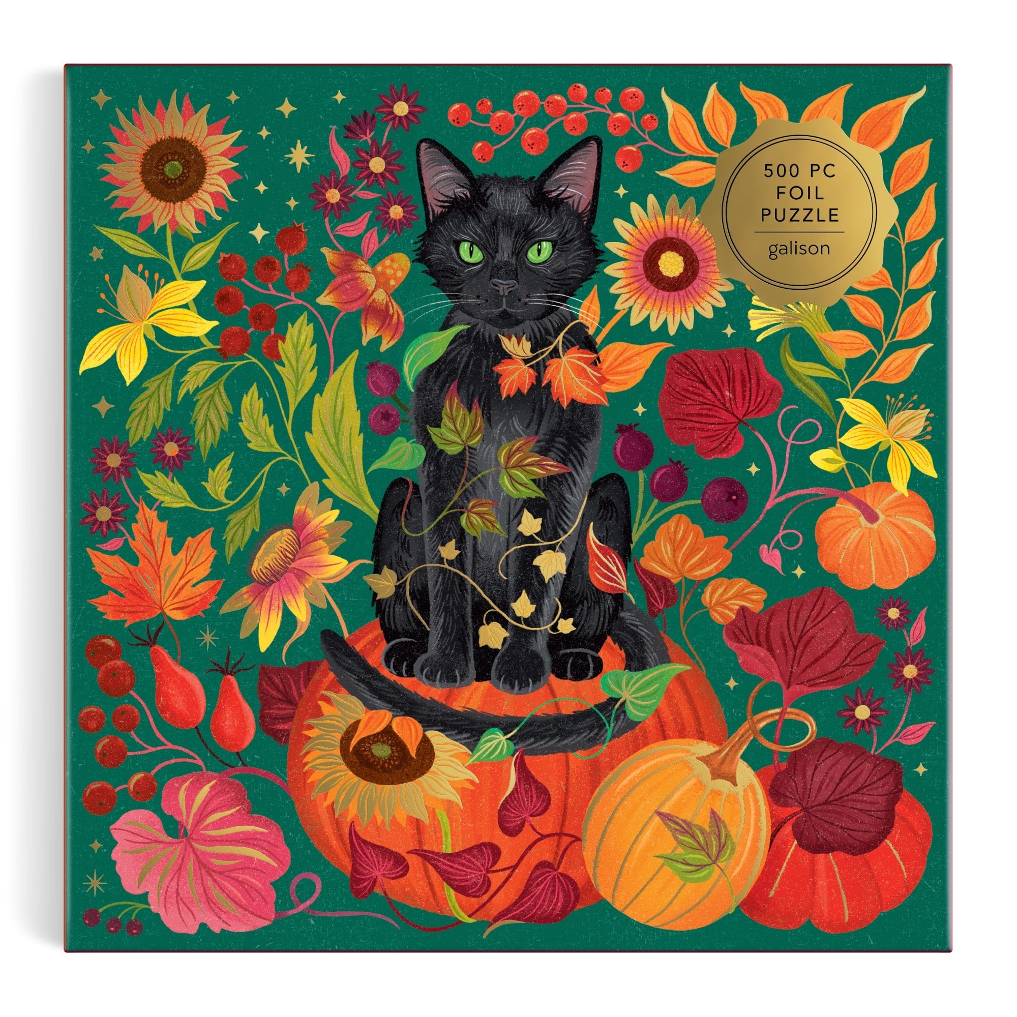 galison-whiskers-of-autumn-puzzle-500-teile-katze image 2