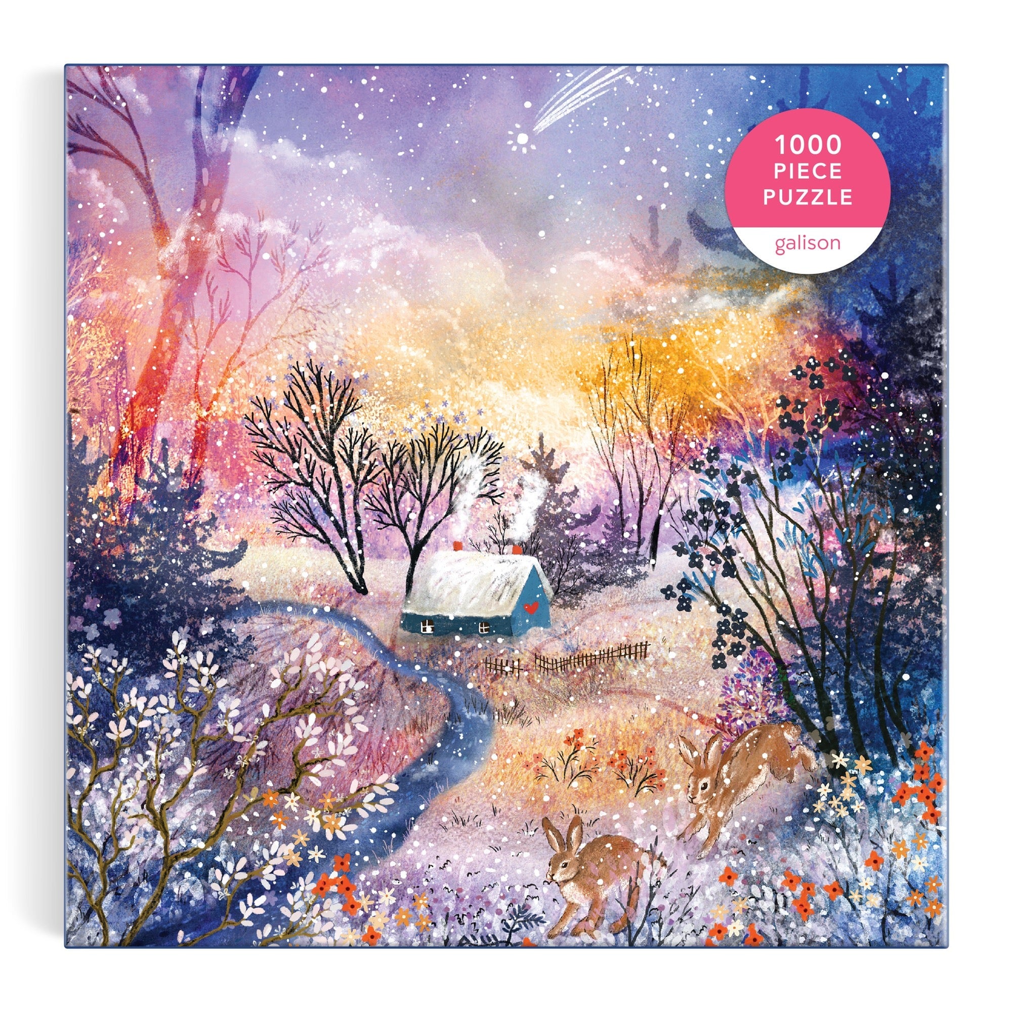 galison-enchanted-snowfall-puzzle-1000-teile-winter image 2