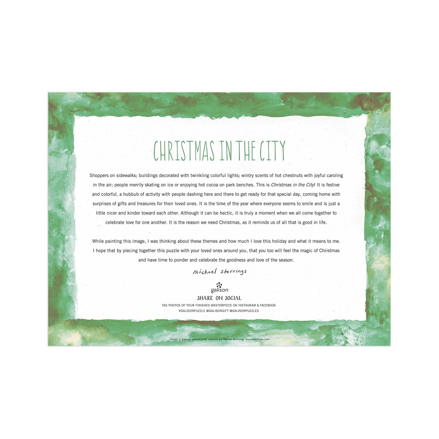 galison-jigsaw-christmas-in-the-city-puzzle-1000-teile image 4