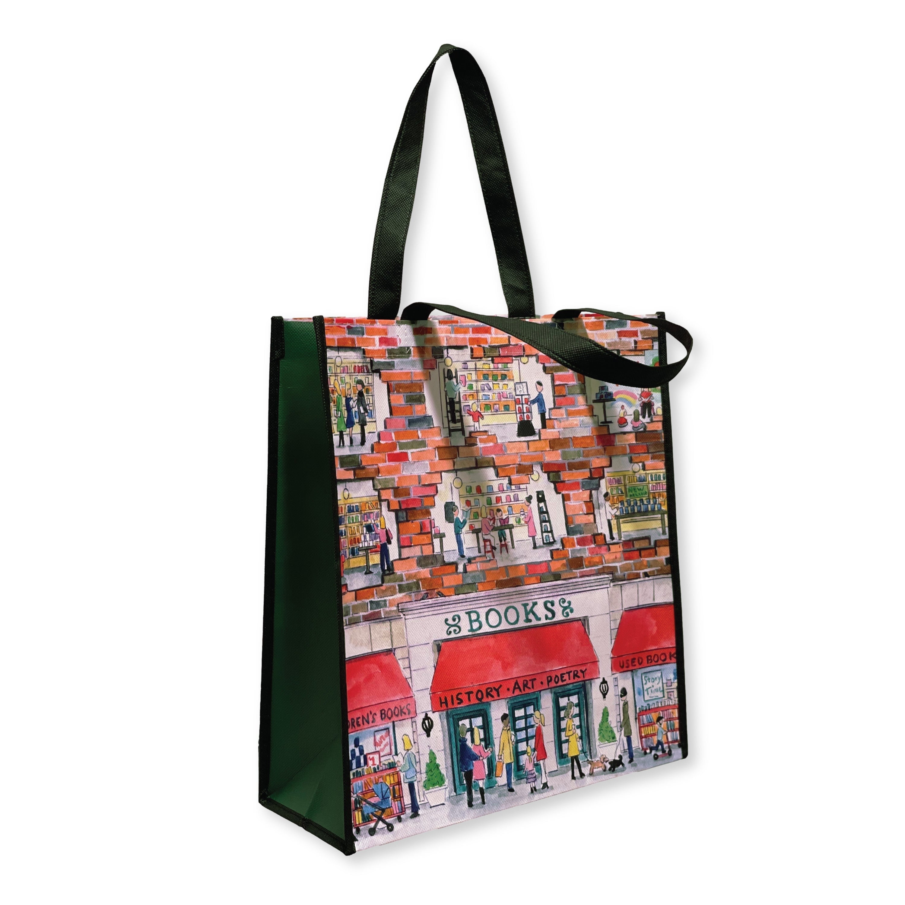 galison-michael-storrings-bookstore-einkaufstasche-stoff image 2