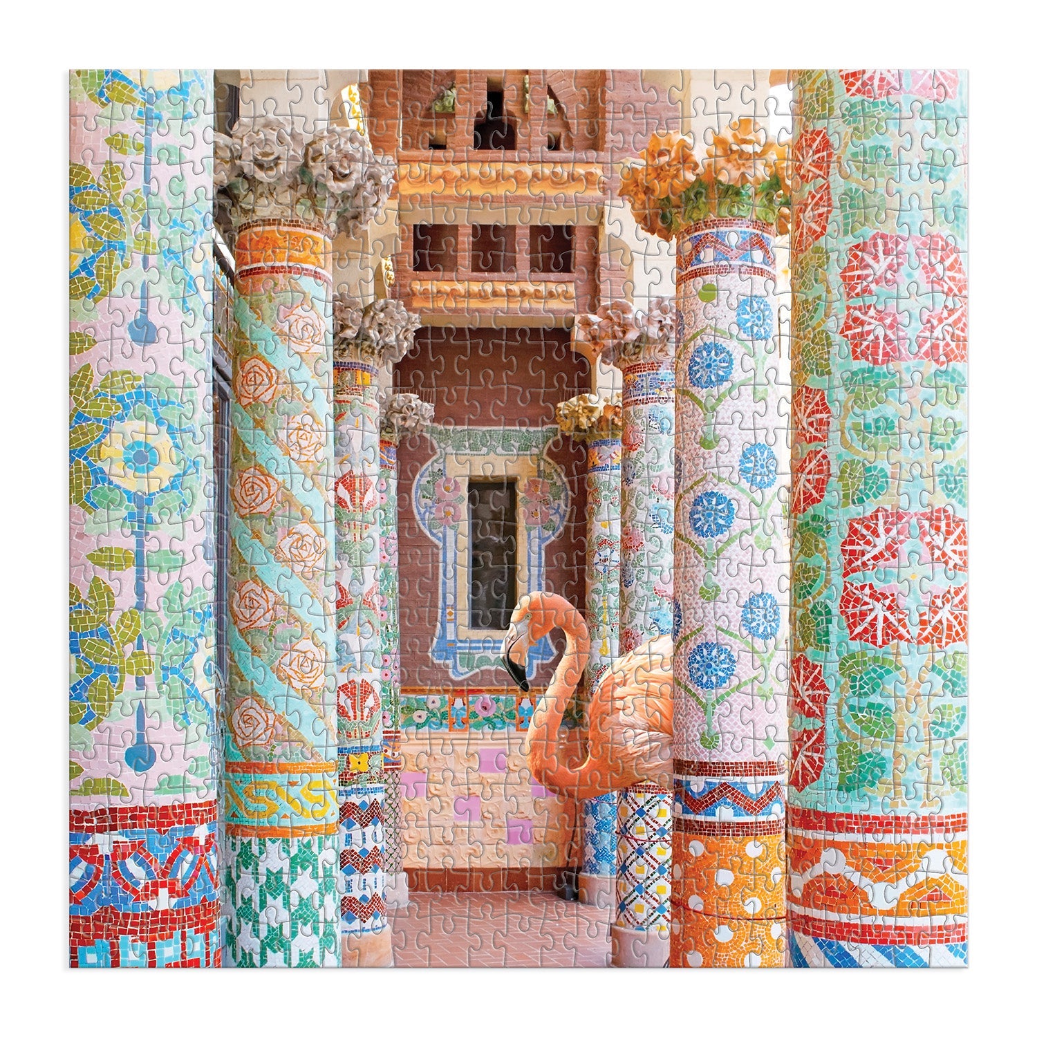 galison-mosaic-hall-500-teile-puzzle-barcelona-mosaik image 3