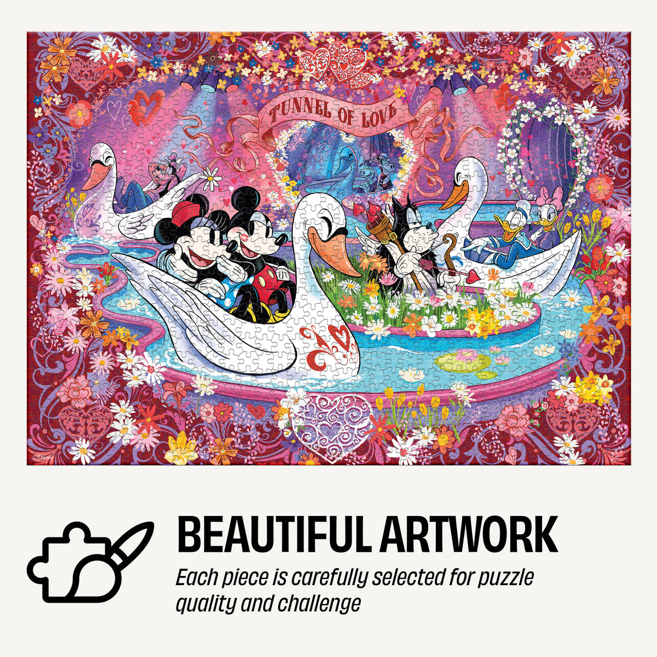 buffalo-games-disney-tunnel-of-love-puzzle-1000-teile-tin image 6