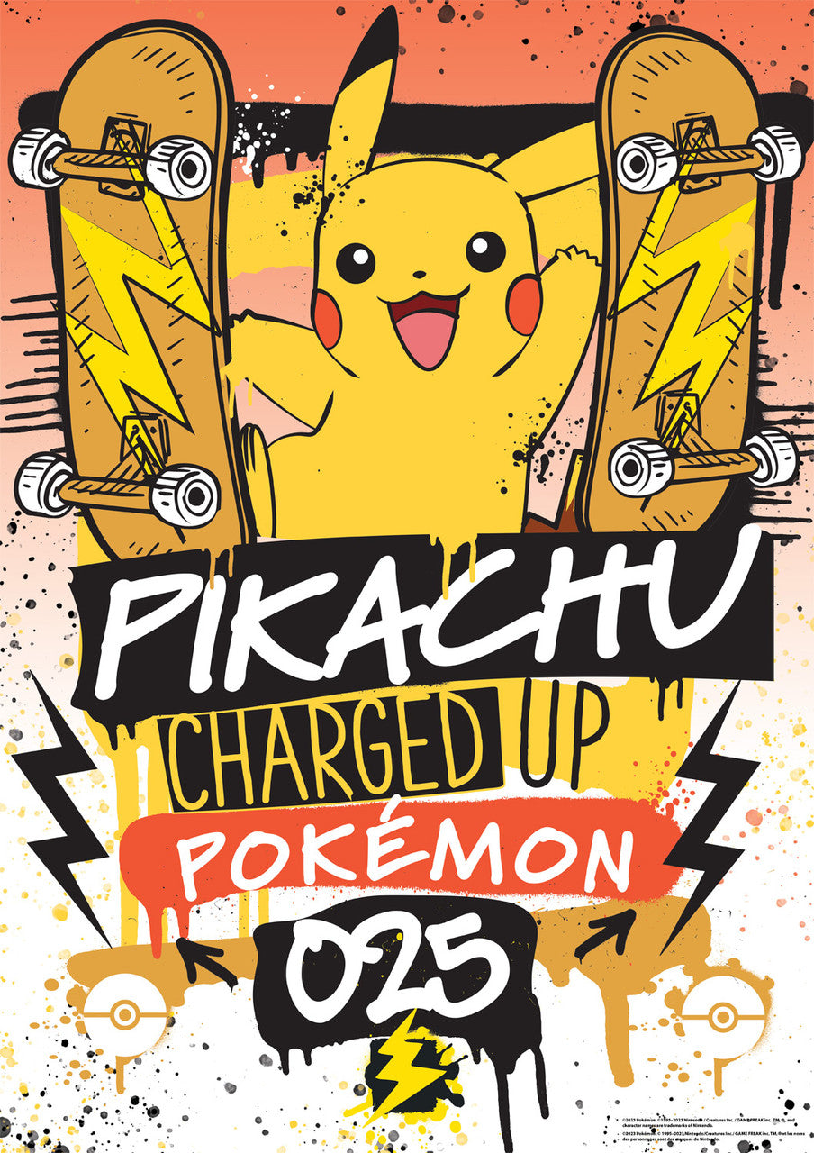 buffalo-games-pokemon-charged-up-300-teile-puzzle-pikachu image 1