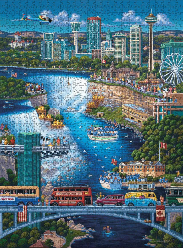 buffalo-games-eric-dowdle-niagara-falls-1000-teile-puzzle image 1