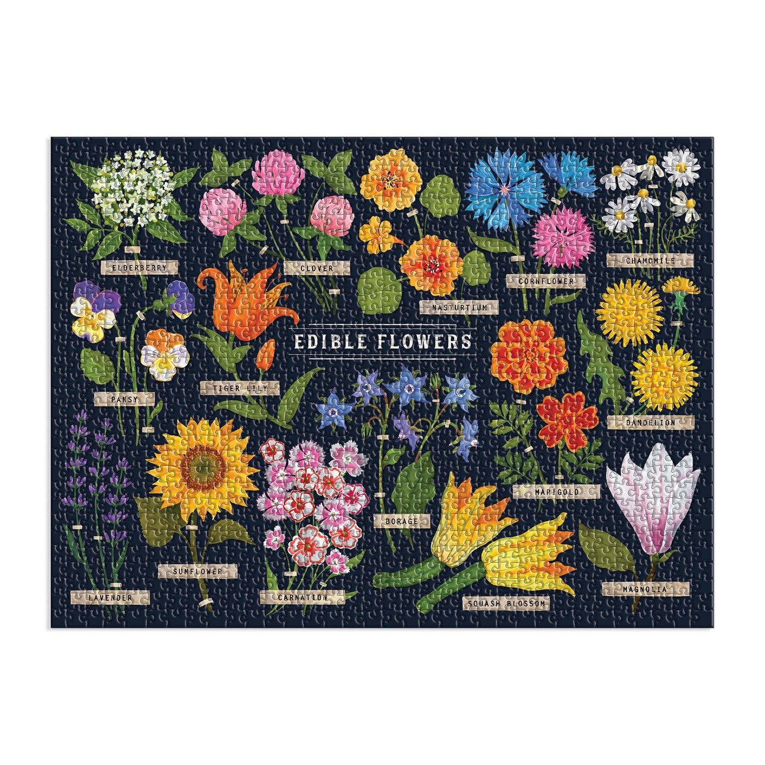 galison-jigsaw-puzzles-edible-flowers-puzzle-1000-teile-blumen image 3
