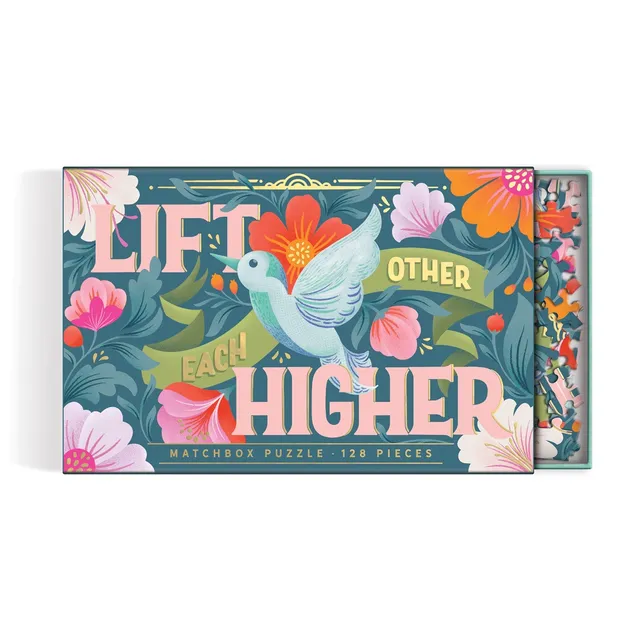 galison-lift-each-other-higher-128-teile-minipuzzle-vogel image 1