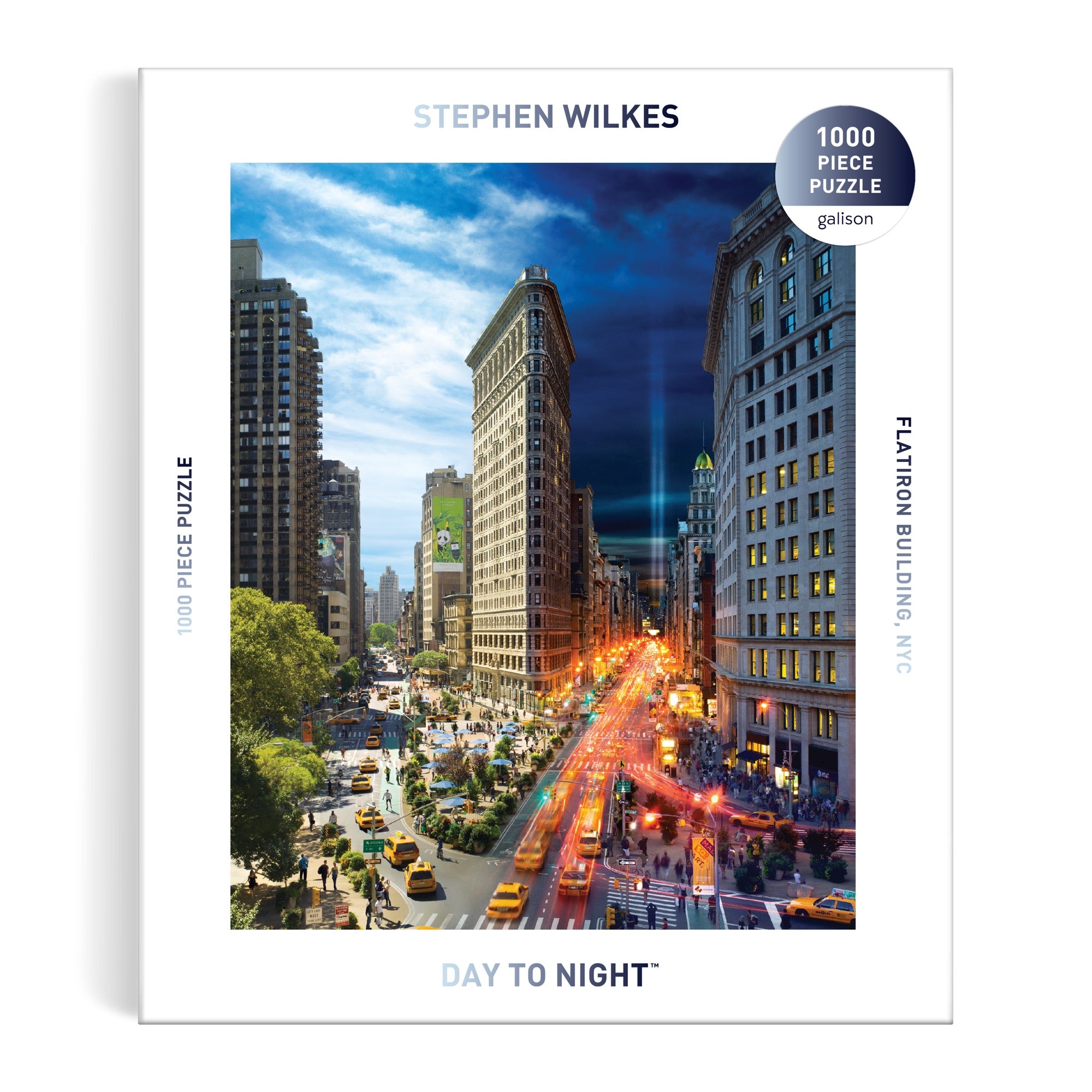 galison-day-to-night-flatiron-puzzle-1000-teile-50x68-cm image 2