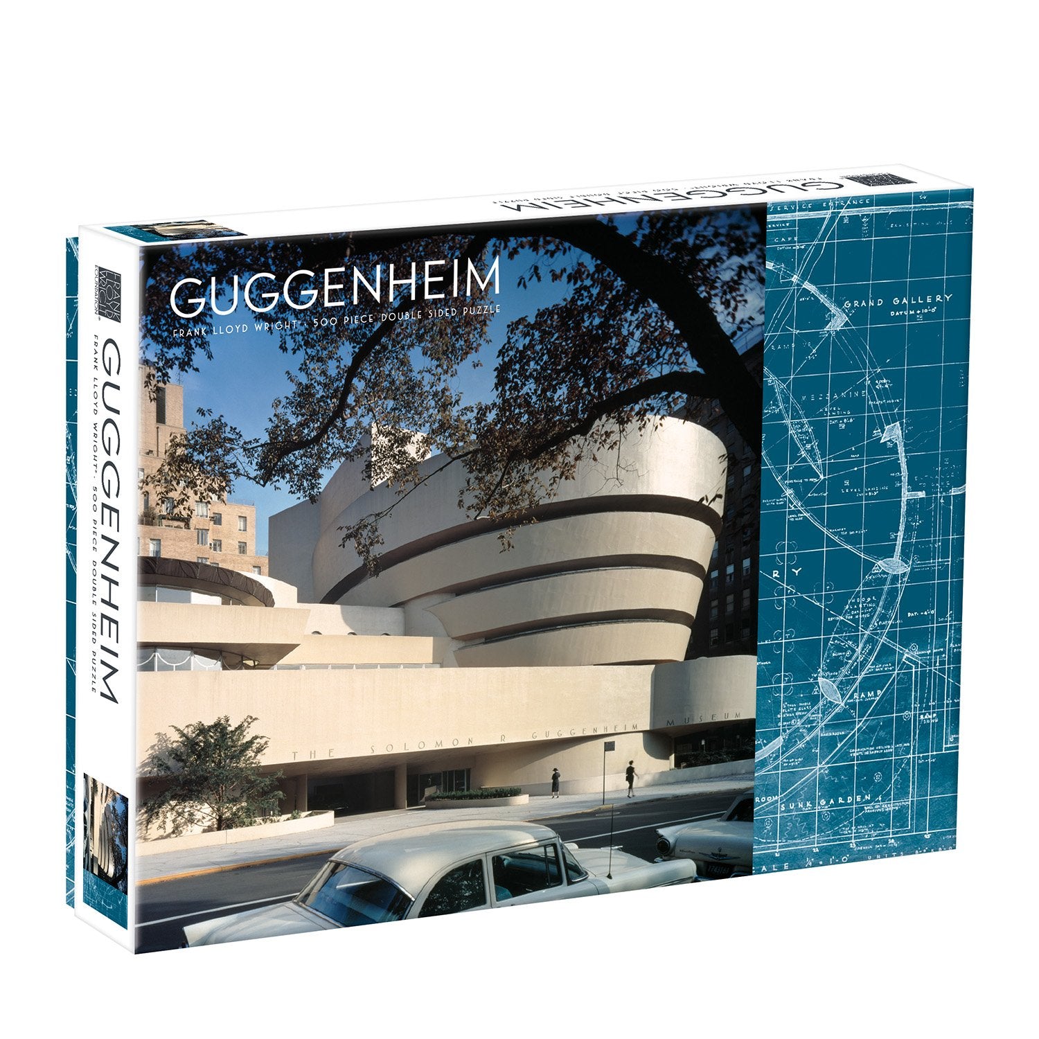 galison-guggenheim-puzzle-500-teile-doppelseitig image 1