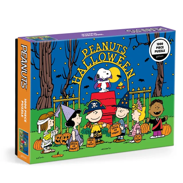 galison-peanuts-halloween-puzzle-1000-teile-68x50cm image 1