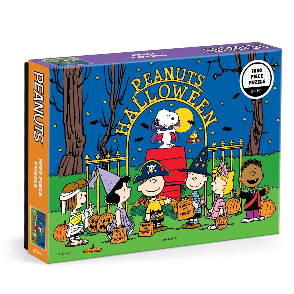 galison-peanuts-halloween-puzzle-1000-teile-68x50cm image 1