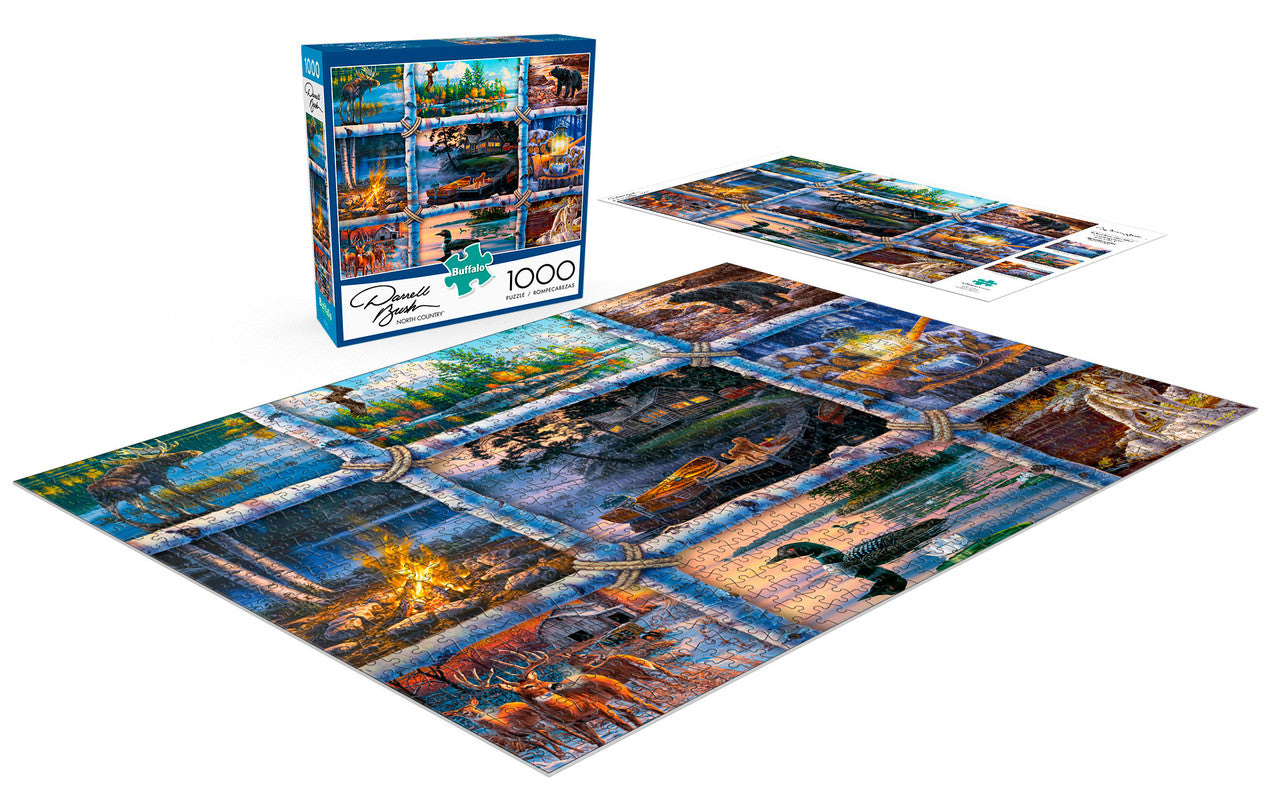 buffalo-games-darrell-bush-north-country-puzzle-1000-teile-tiere image 5