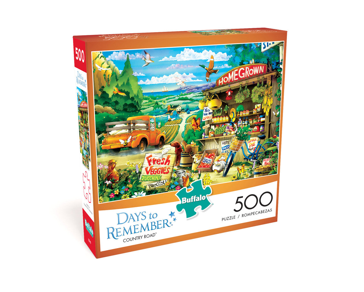 buffalo-games-days-to-remember-country-road-puzzle-500-teile image 3